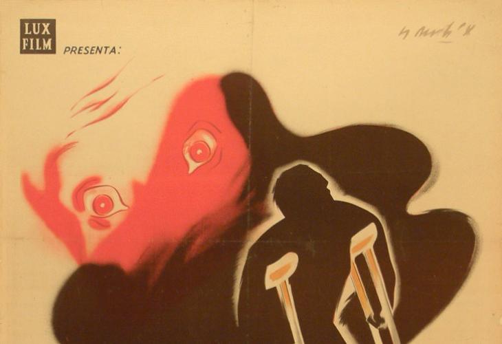 Manifesto del film La porta del cielo (1944) di Vittorio De Sica